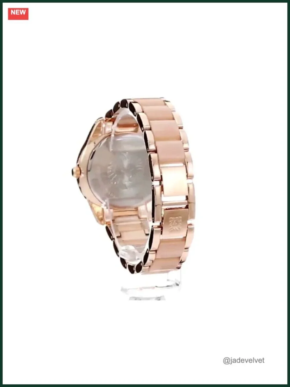 Women's Resin Bracelet Watch Japanese Quartz Mineral Crystal